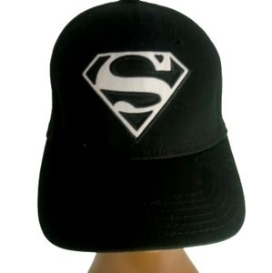 Kids Black Superman Hat